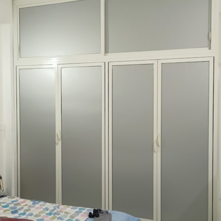 aluminium works cupboards